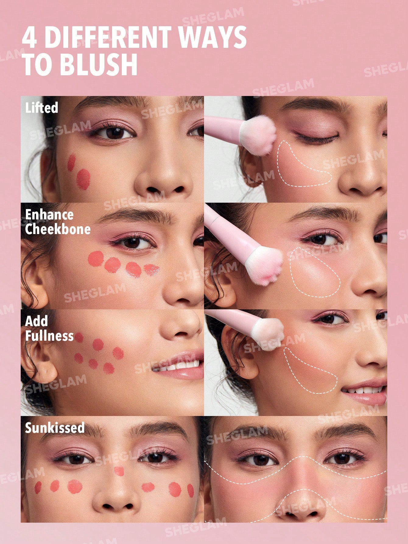 Brocha para rubor líquido Color Bloom - Imagen 4