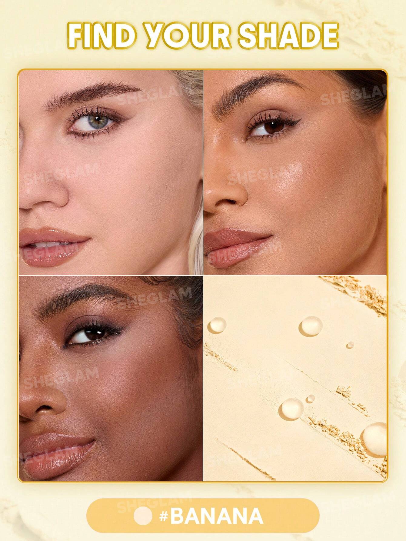 Insta-Ready Ultra-Fine Difuminador & Lifting Polvo Fijador Dos en Uno-Banana - Imagen 3