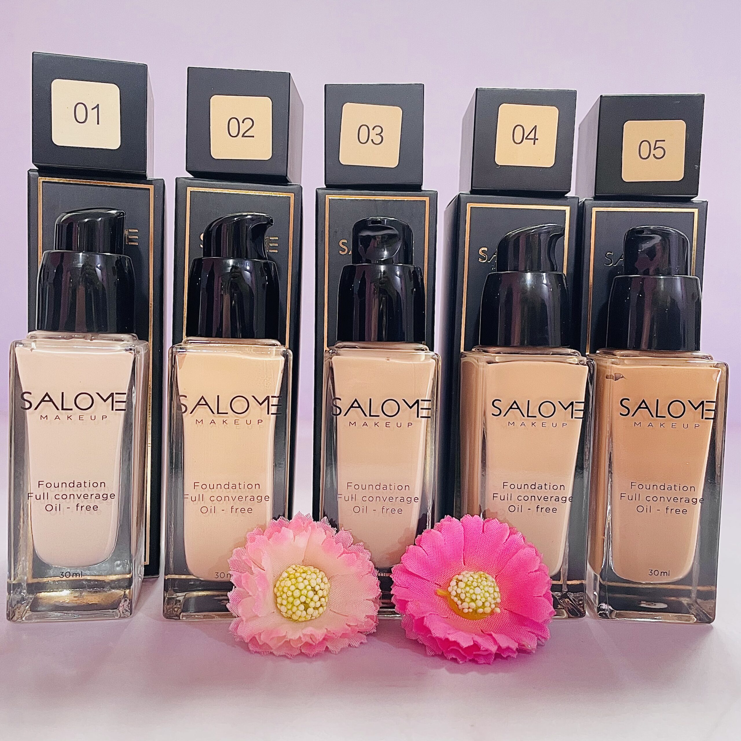 Base Matte Salomé Full Coverage Oil-Free